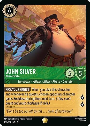 John Silver - Alien Pirate #89 - Fabled
