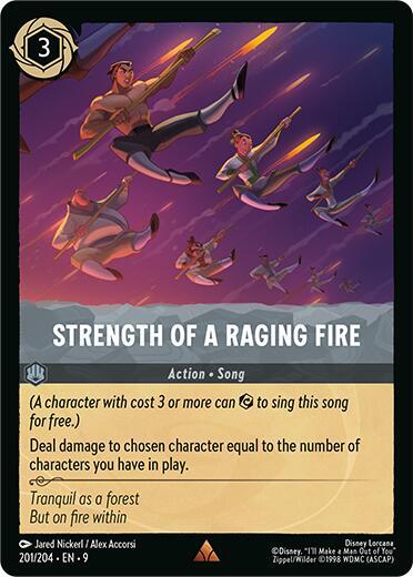 Strength of a Raging Fire #201 - Fabled