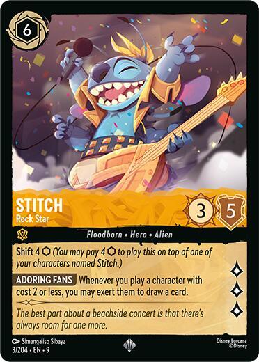 Stitch - Rock Star #3 - Fabled