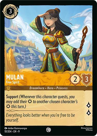 Mulan - Free Spirit #10 - Fabled