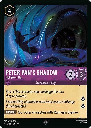 Peter Pan's Shadow - Not Sewn On #42 - Fabled