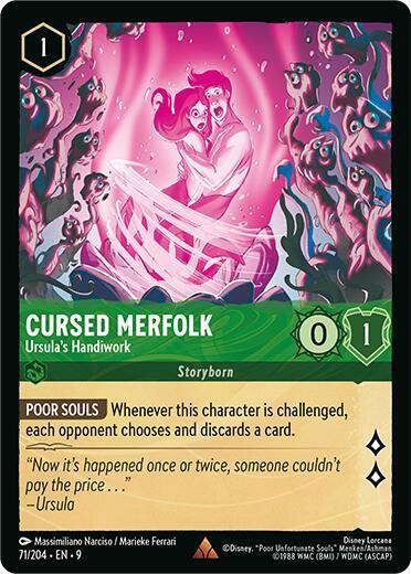 Cursed Merfolk - Ursula's Handiwork #71 - Fabled
