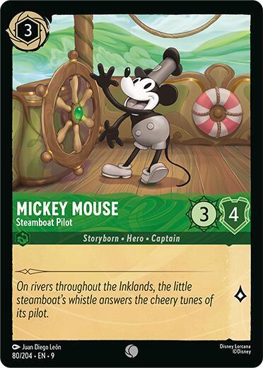Mickey Mouse - Steamboat Pilot #80 - Fabled