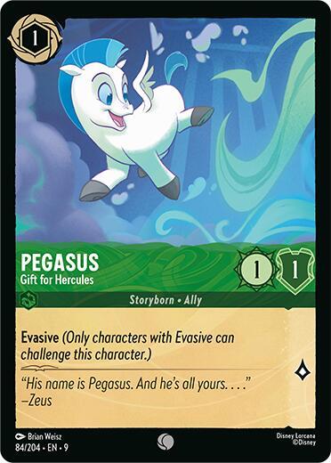 Pegasus - Gift for Hercules #84 - Fabled