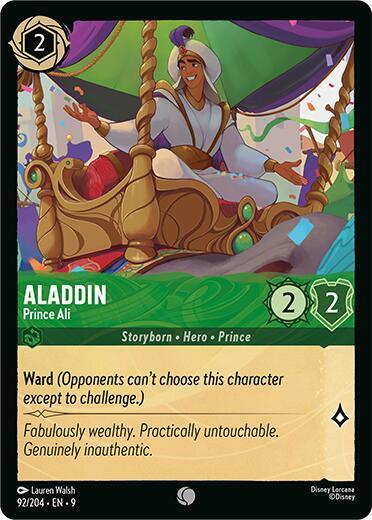 Aladdin - Prince Ali #92 - Fabled