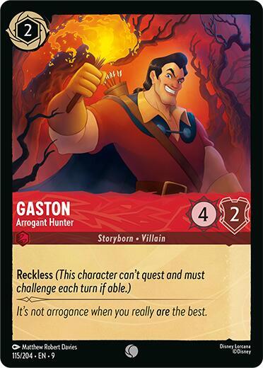 Gaston - Arrogant Hunter #115 - Fabled