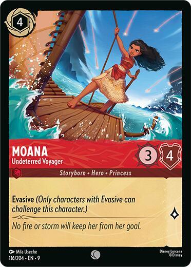 Moana - Undeterred Voyager #116 - Fabled