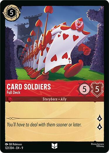 Card Soldiers - Full Deck #122 - Fabled