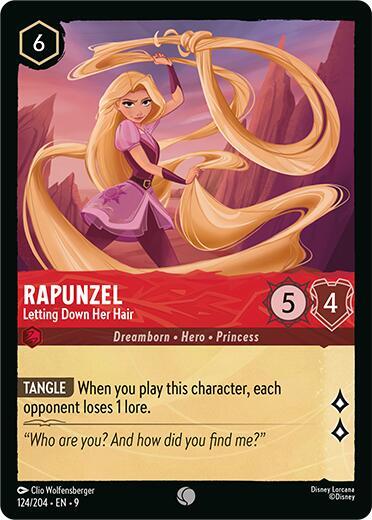Rapunzel - Letting Down Her Hair #124 - Fabled