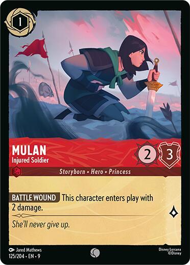 Mulan - Injured Soldier #125 - Fabled
