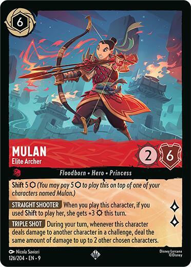 Mulan - Elite Archer #126 - Fabled