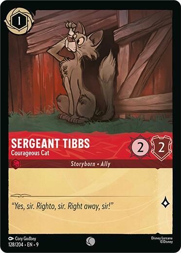 Sergeant Tibbs - Courageous Cat #128 - Fabled