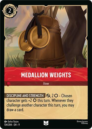 Medallion Weights #134 - Fabled