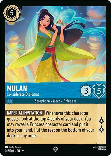 Mulan - Considerate Diplomat #142 - Fabled