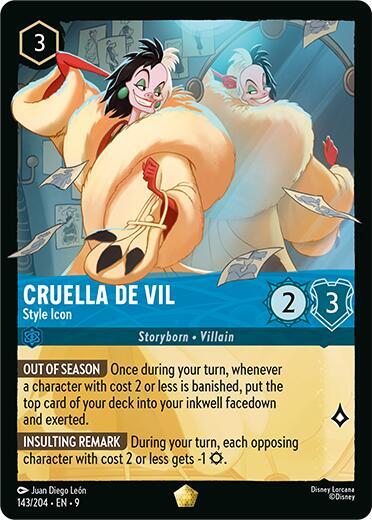 Cruella De Vil - Style Icon #143 - Fabled