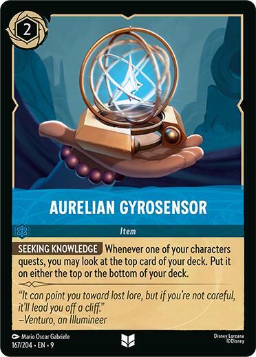 Aurelian Gyrosensor #167 - Fabled