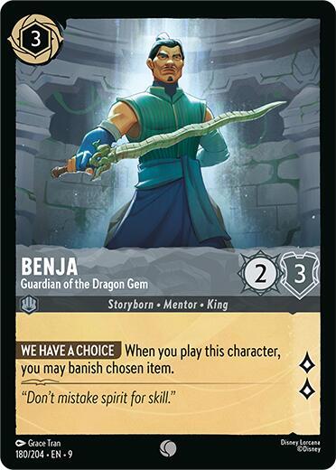 Benja - Guardian of the Dragon Gem #180 - Fabled