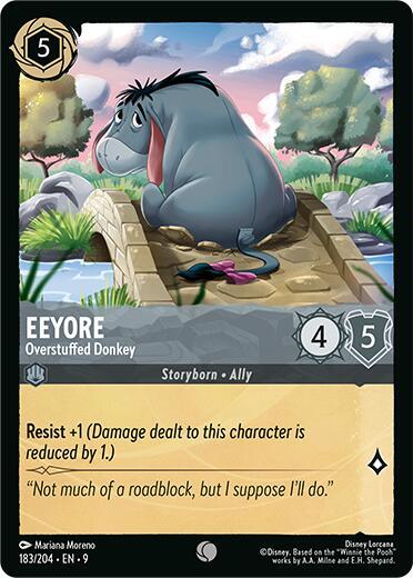 Eeyore - Overstuffed Donkey #183 - Fabled
