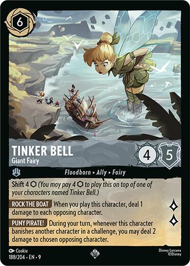Tinker Bell - Giant Fairy #188 - Fabled