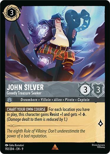 John Silver - Greedy Treasure Seeker #192 - Fabled