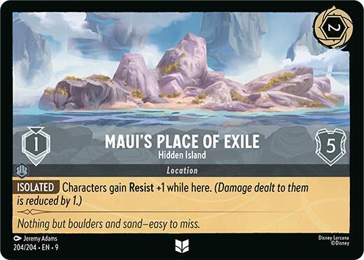 Maui's Place of Exile - Hidden Island #204 - Fabled