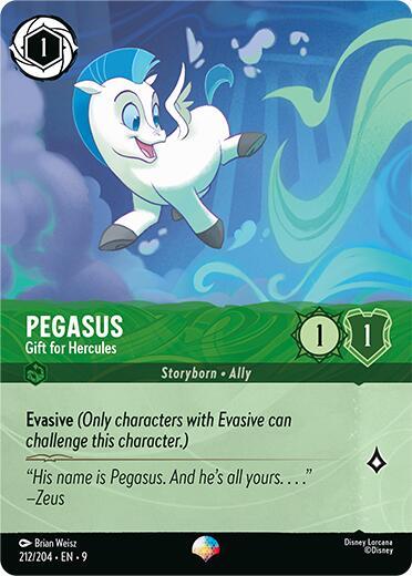 Pegasus - Gift for Hercules #212 - Fabled