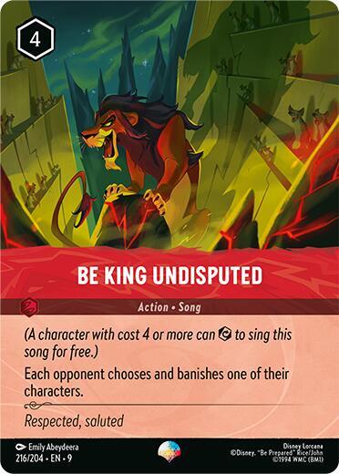Be King Undisputed #216 - Fabled