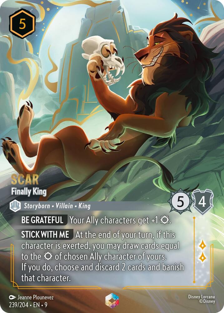Scar - Finally King #239 - Fabled