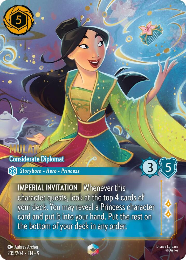 Mulan - Considerate Diplomat #235 - Fabled