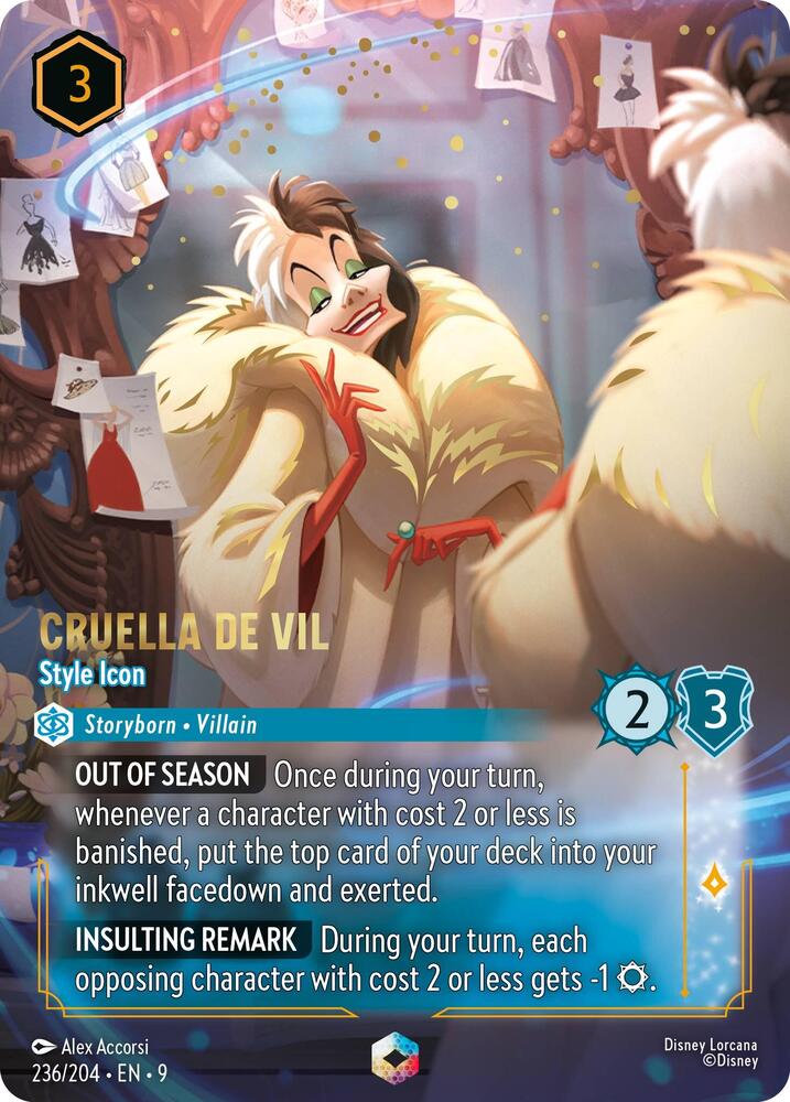 Cruella De Vil - Style Icon #236 - Fabled