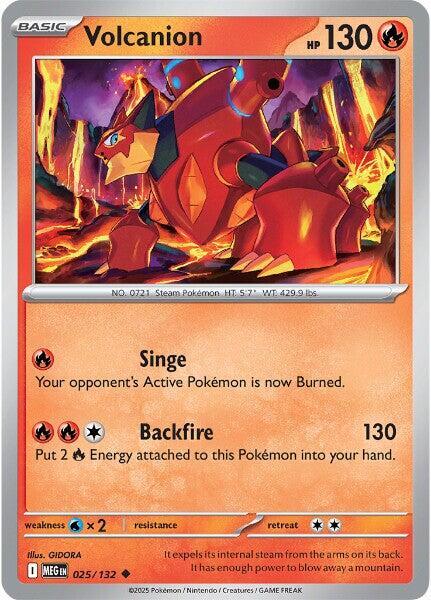 Volcanion #25 - Mega Evolution