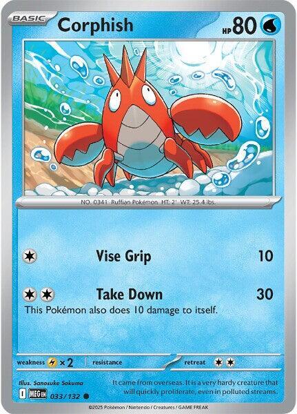 Corphish #33 - Mega Evolution