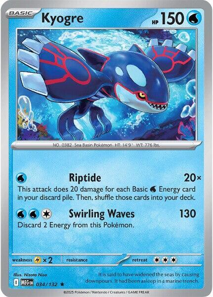 Kyogre #34 - Mega Evolution