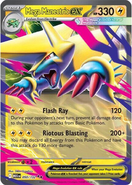 Mega Manectric ex #50 - Mega Evolution