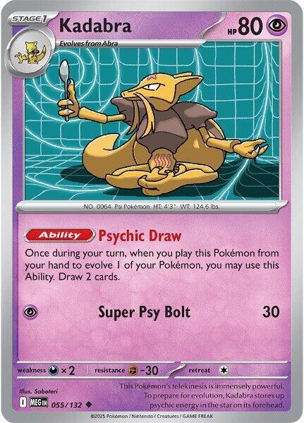 Kadabra #55 - Mega Evolution