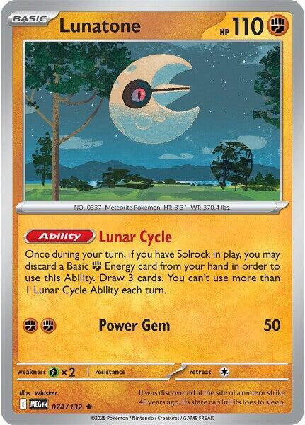Lunatone #74 - Mega Evolution