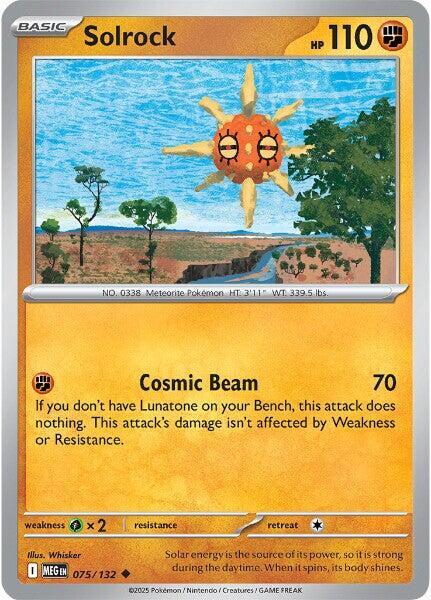 Solrock #75 - Mega Evolution