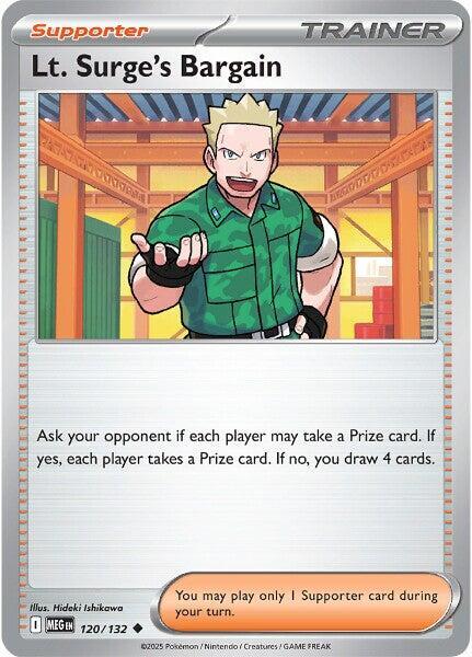 Lt. Surge's Bargain #120 - Mega Evolution