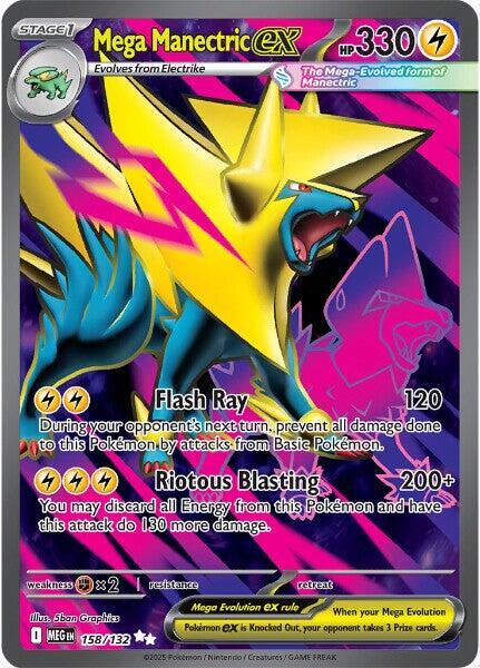 Mega Manectric ex #158 - Mega Evolution