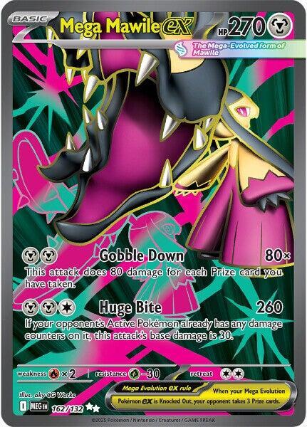 Mega Mawile ex #162 - Mega Evolution