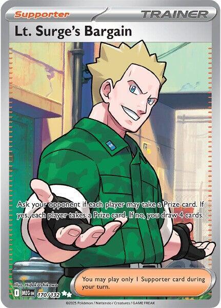 Lt. Surge's Bargain #170 - Mega Evolution