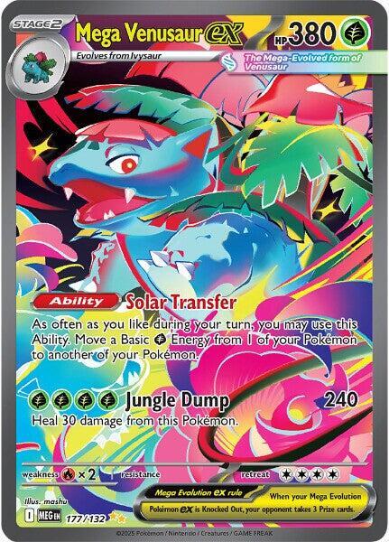 Mega Venusaur ex #177 - Mega Evolution