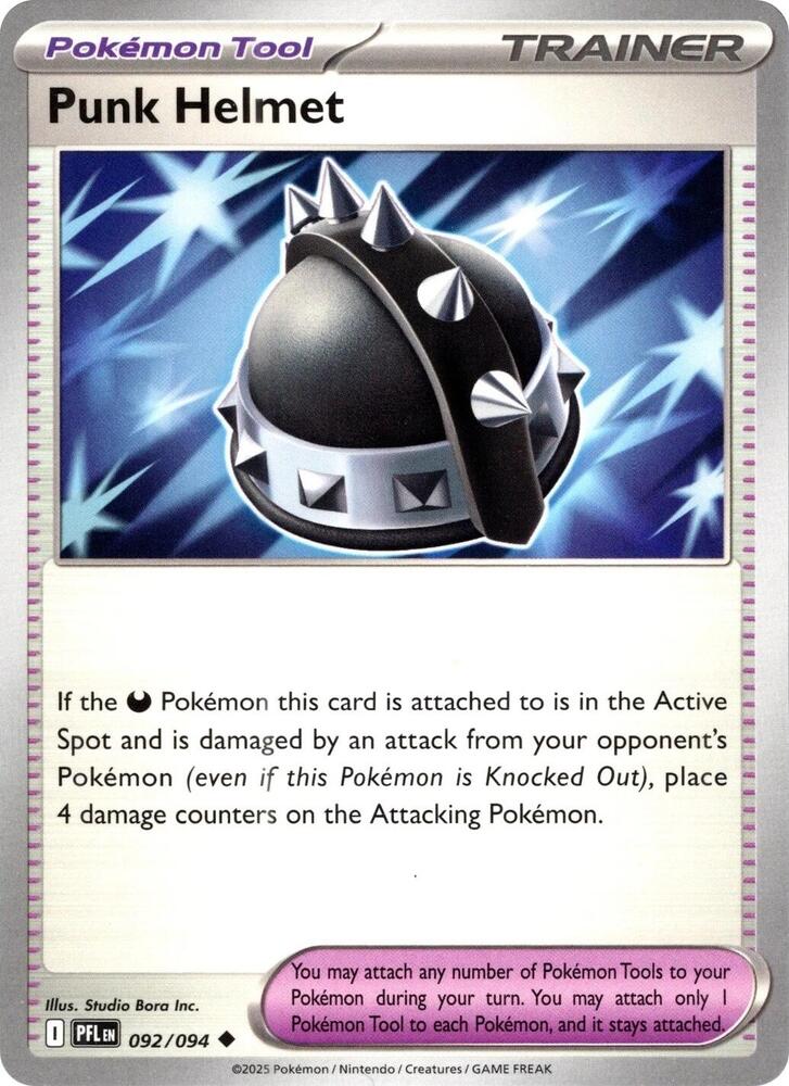 Punk Helmet #92 - Phantasmal Flames