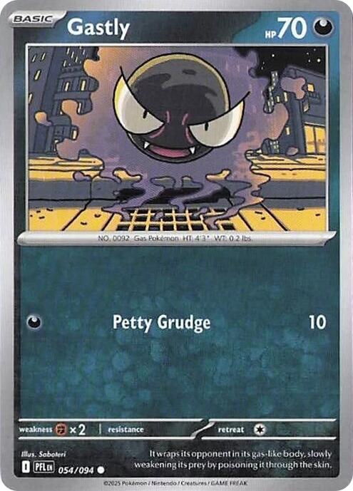 Gastly #54 - Phantasmal Flames