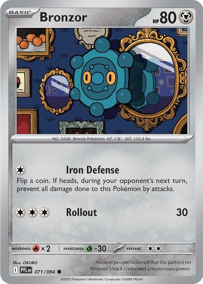 Bronzor #71 - Phantasmal Flames