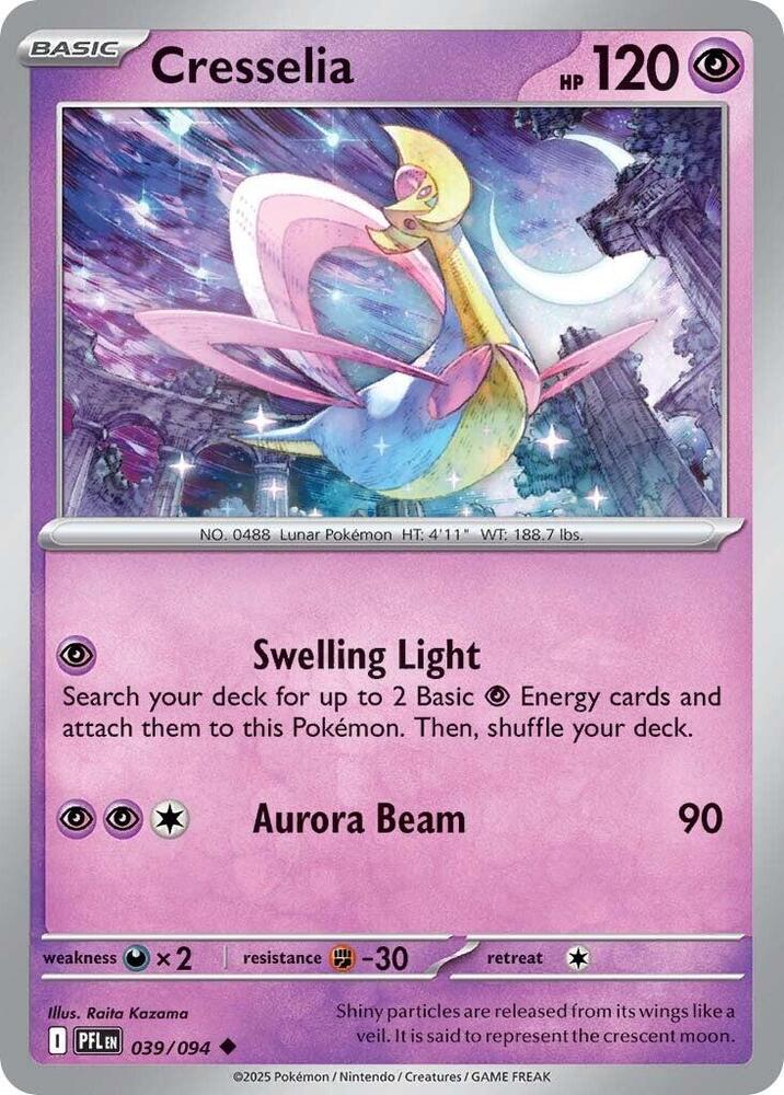 Cresselia #39 - Phantasmal Flames