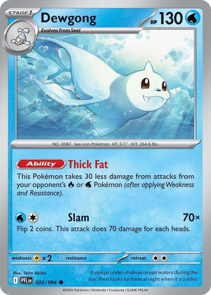 Dewgong #22 - Phantasmal Flames