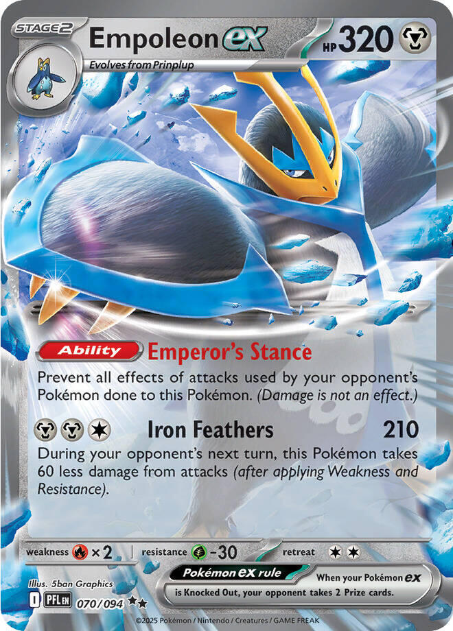 Empoleon ex #70 - Phantasmal Flames