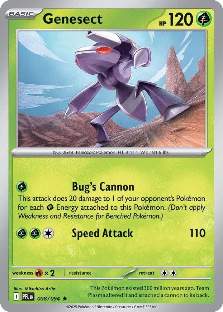 Genesect #8 - Phantasmal Flames