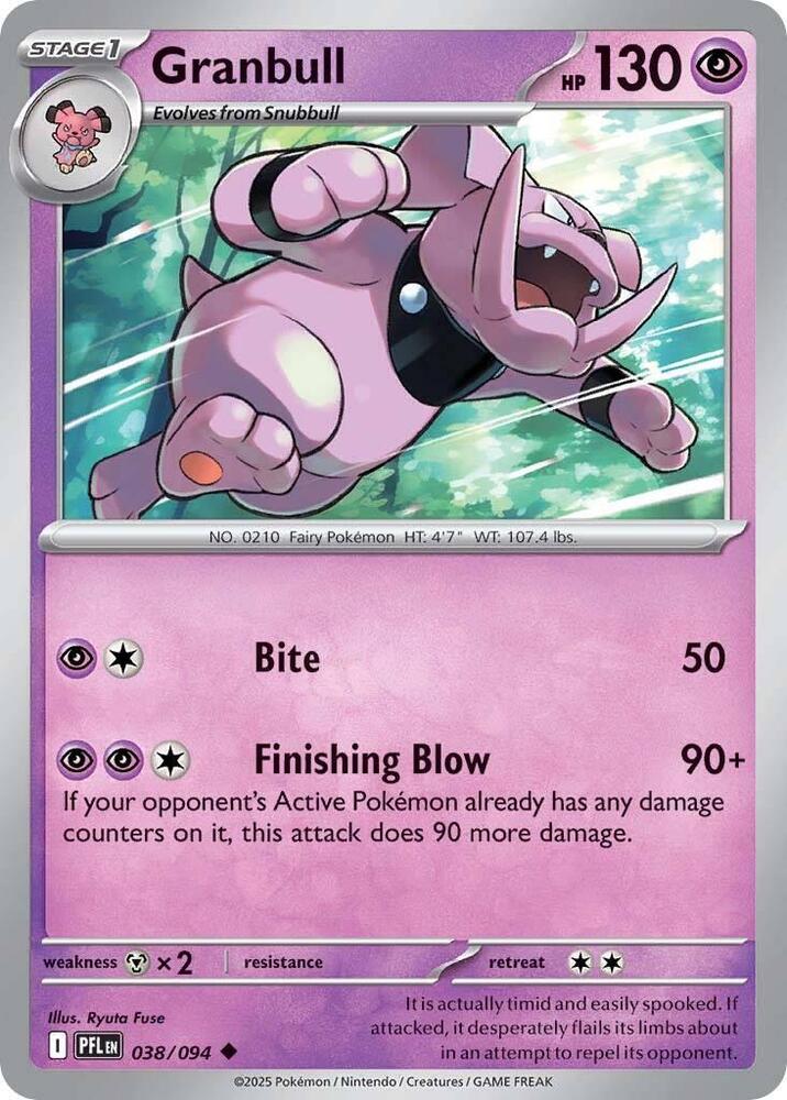Granbull #38 - Phantasmal Flames